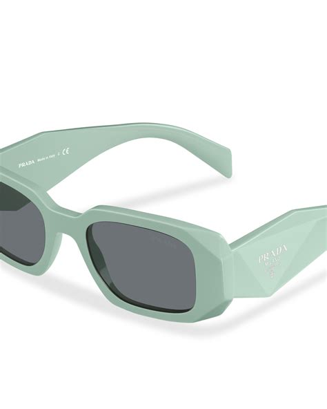 prada light blue sunglasses|blue prada glasses.